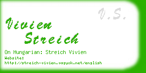 vivien streich business card